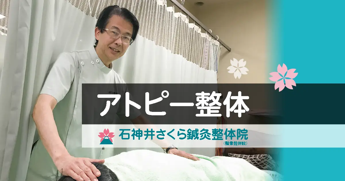 アトピー整体｜施術の流れと料金 | 石神井さくら鍼灸整体院（腰痛専門